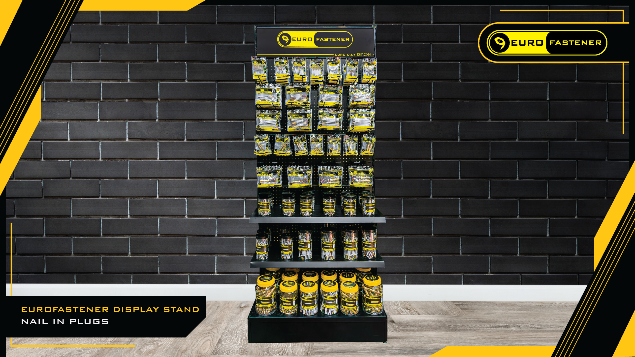 EUROFASTENER - Wall Plugs Retail Stand