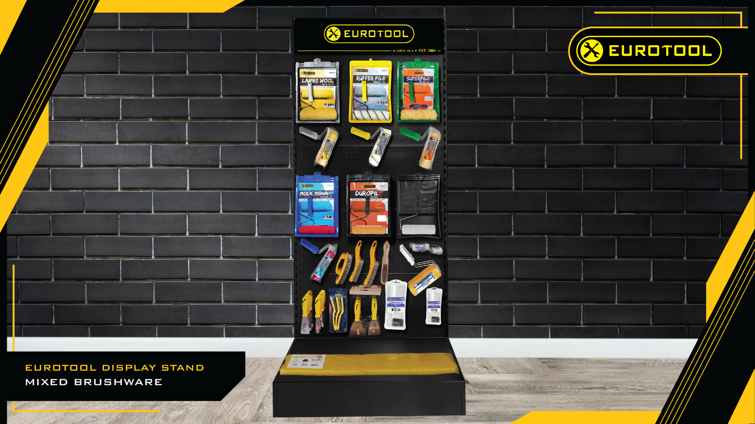 EUROTOOL - Paint Tray Retail Stand