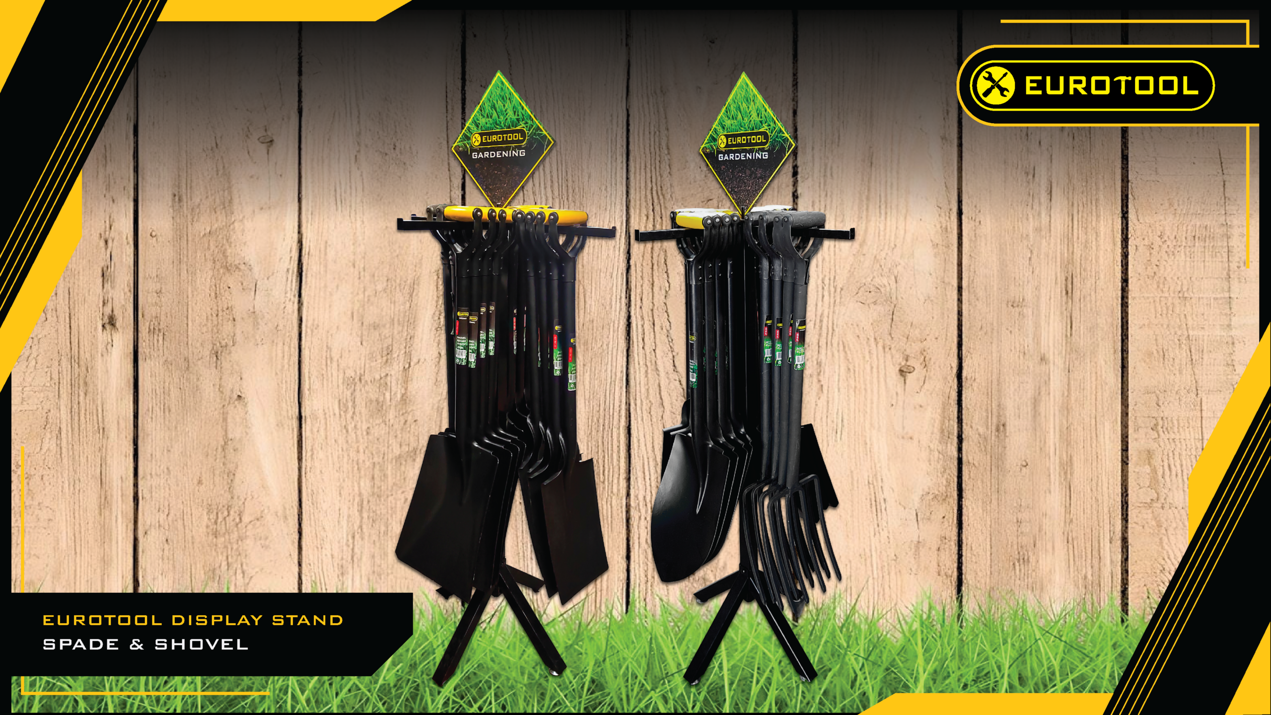 EUROTOOL - Spade Retail Stand