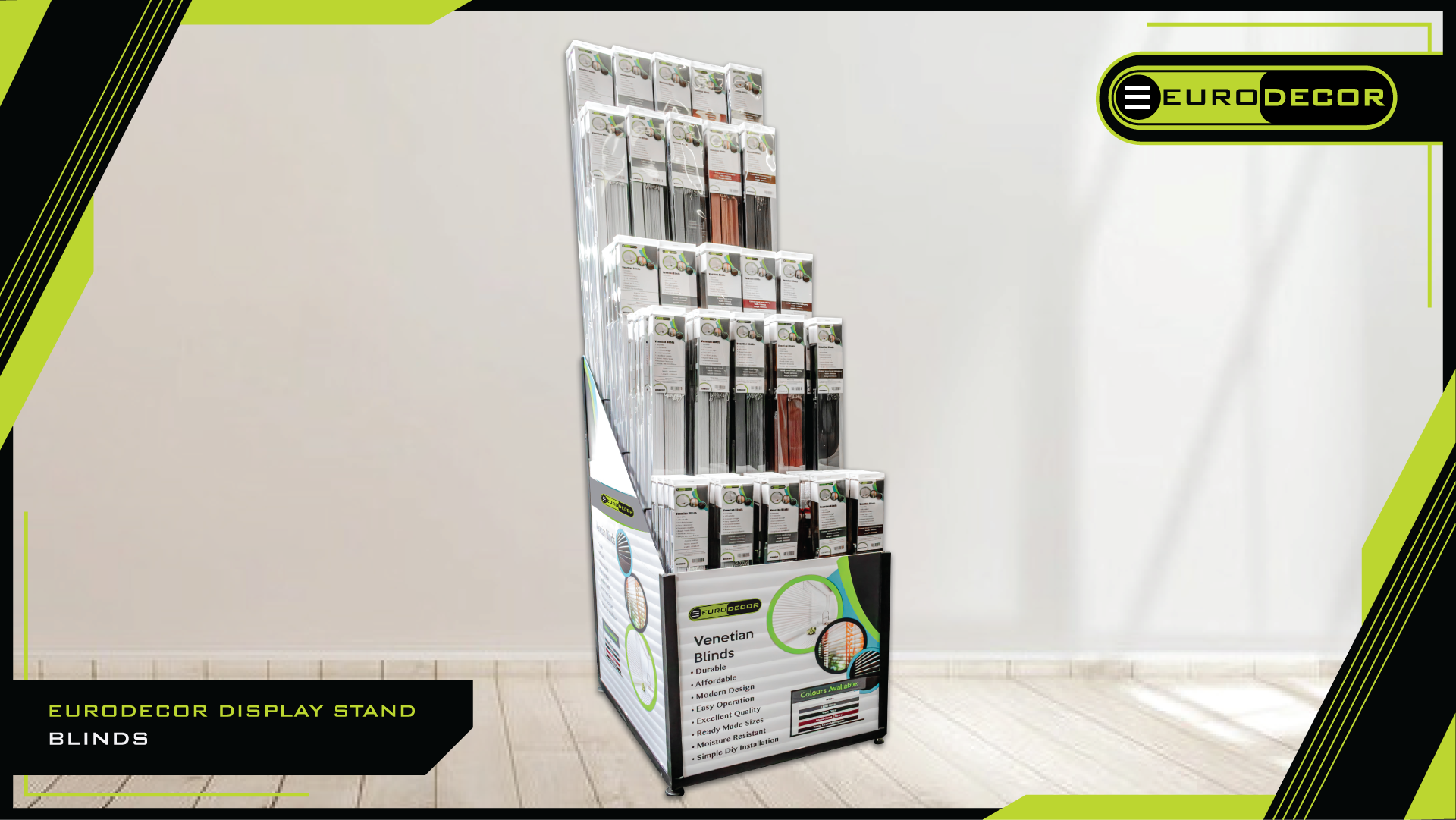 EURODECOR - Blinds Retail Stand